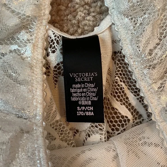 Victoria’s Secret Shimmery Floral Bodysuit - Picture 3 of 6